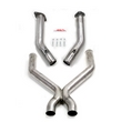 3" X-Pipe Natural Stainless Steel